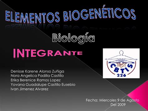 Biologia Elementos Biogenicos