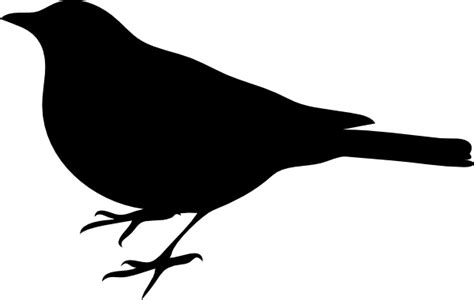 Bird Silhouette Clip Art at Clker.com   vector clip art ...
