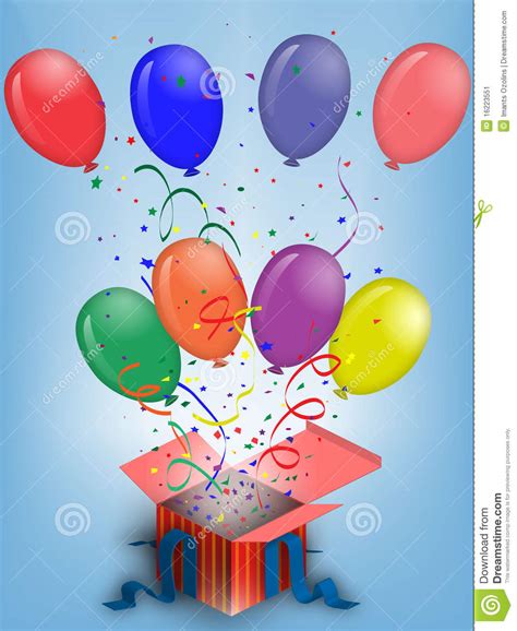 Birthday Balloons Stock Image   Image: 16223551