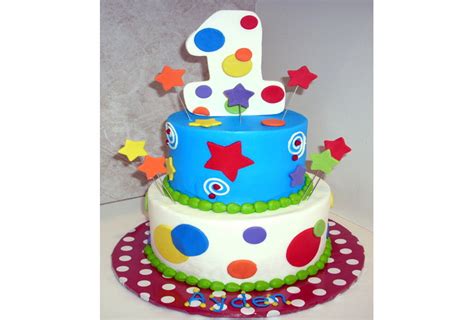 Birthday Cake Ideas for 1 Year Old Boys