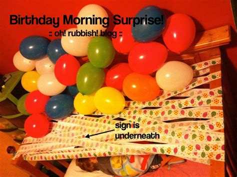 :: Birthday Morning Surprise Ideas :: SURPRISE!!! Birthday ...