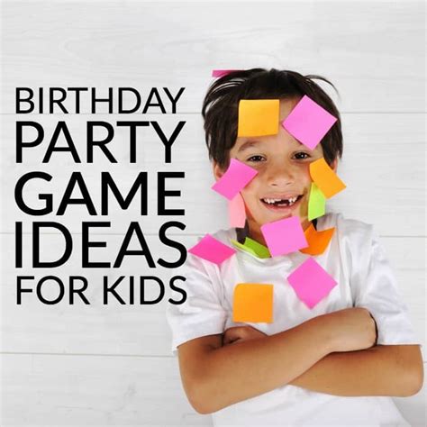 BIRTHDAY PARTY GAME IDEAS FOR KIDS   Mommy Moment