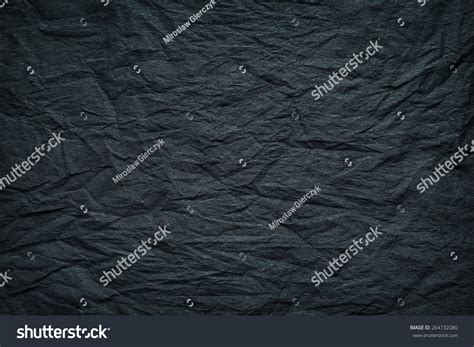 Black Crepe Paper Background Stock Photo 264732080 ...