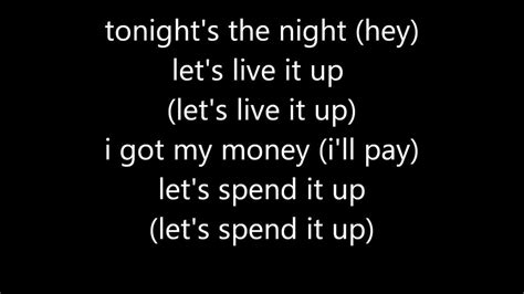 Black Eyed Peas   I Gotta Feeling Lyrics   YouTube