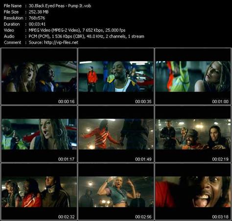 Black Eyed Peas   Pump It   Download Music Video Clip from ...