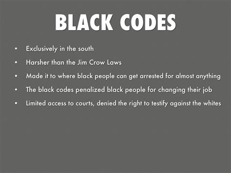 Black History | Black Codes and Pig Laws | 3CHICSPOLITICO