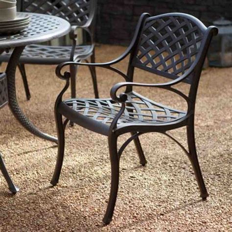 Black Wrought Iron Dining Chairs   Wrought Iron Black Mesh ...