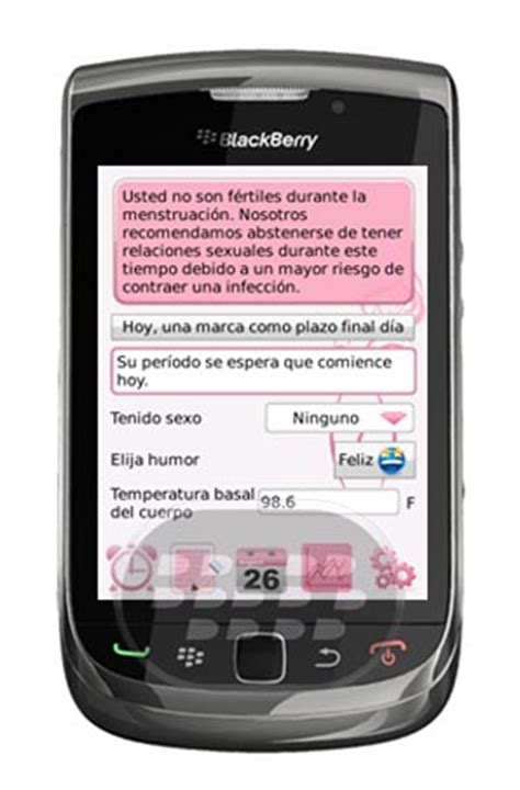 BlackberryVzla: Calculadora de Periodo Menstrual En ...