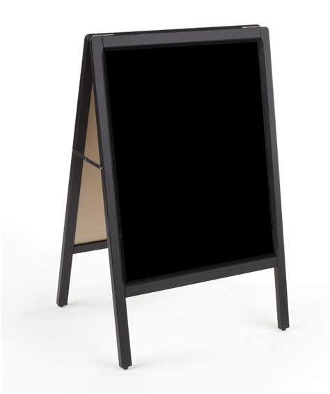 Blackboard Sign | Double Sided Glossy Board for Wet Erase