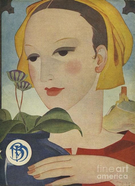 Blanco Y Negro 1930s Spain Cc Magazines Drawing by The ...