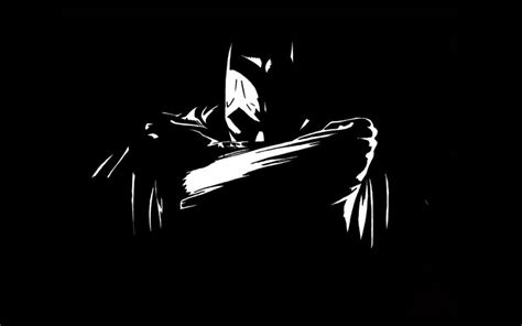 blanco y negro de Batman fondos de pantalla gratis