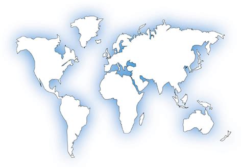 Blank Map Of World Continents