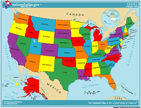 Blank United States Map   Dr. Odd