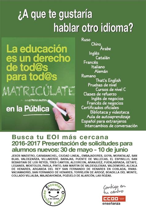 Blog Archives   Habla Idiomas EOI   Escuelas Oficiales de ...