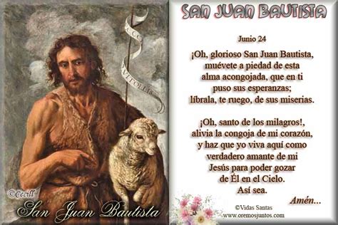 ® Blog Católico Gotitas Espirituales ®: SAN JUAN BAUTISTA