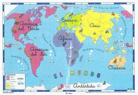 Blog de los niños: Mapas de España y del Mundo para niños ...