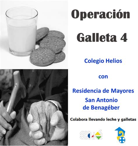 Blog del AMPA del colegio HELIOS: Operación GALLETA 4 ...