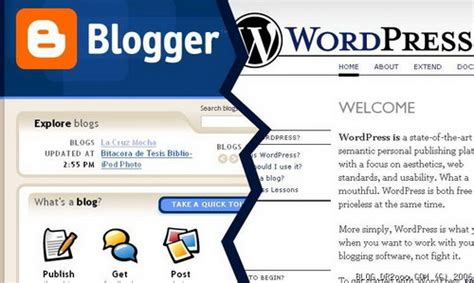 Blogs gratuitos Blogger o WordPress?