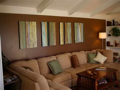 Bloombety : Painting Ideas For Living Room With Brown ...