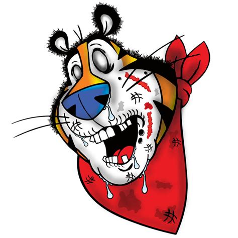 BLTees Graphic T shirts: Tony The Tiger Zombie t shirt