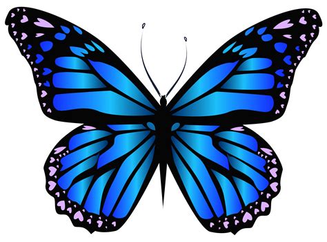 Blue Butterfly PNG Clipar Image | Gallery Yopriceville ...