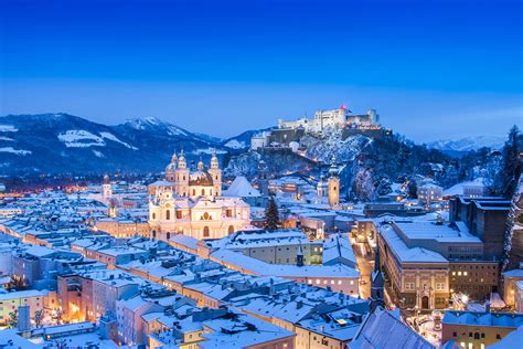 Blue hour works its magic on Salzburg, Austria | MNN ...
