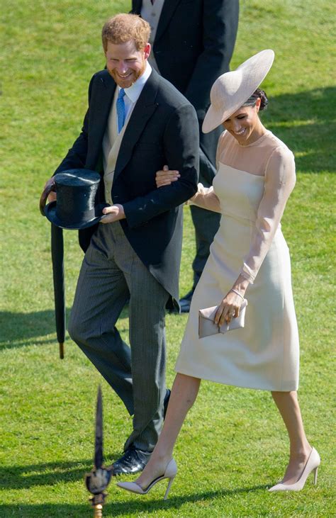 Blushing bride and groom step out: Prince Harry, Duchess ...