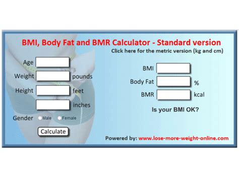 BMI Calculator   Free download and software reviews   CNET ...