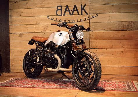 BMW NineT Scrambler par l atelier BAAK Motocyclettes à Lyon
