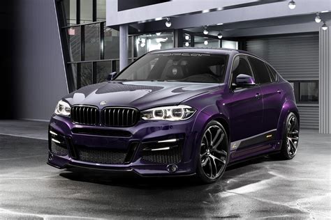 BMW X6 With Lumma Body Kit Tries Porsche Amethyst ...