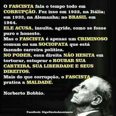 Bobbio, sobre o fascismo. | Política,Cidadania&Lutas ...