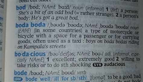 Boda Boda  Included in Latest Edition of Oxford Dictionary
