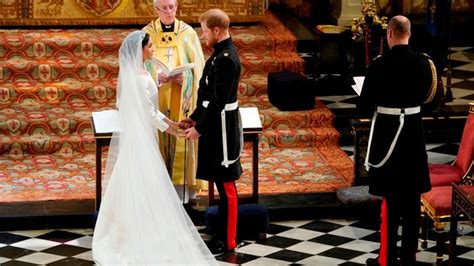 Boda real: el príncipe Harry y Meghan Markle ya son marido ...