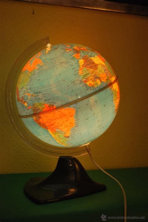 bola del mundo con luz   globo terráqueo   lámp   Comprar ...