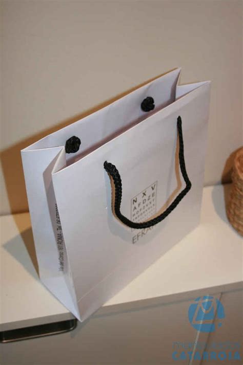 Bolsas de papel baratas de lujo con logo   BolsasBaratas.Com