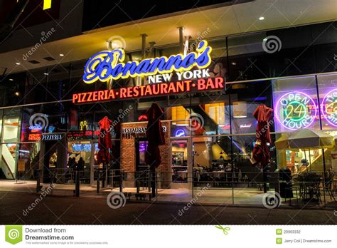 Bonanno s Pizzeria, Las Vegas, NV Editorial Photography ...