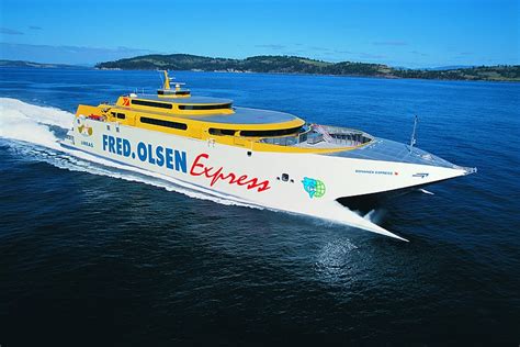 Bonanza Express Ferry Canarias   Flota barcos Fred Olsen ...
