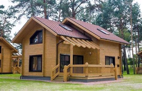 Bonitas casas de madera