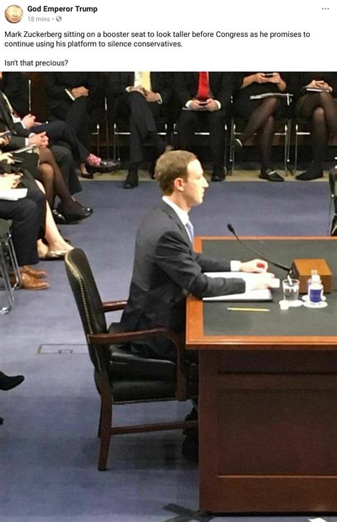 Booster Seat | Mark Zuckerberg Congressional Hearings ...
