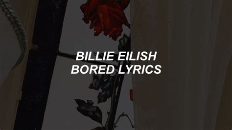 bored // billie eilish lyrics | music | Pinterest | Halsey ...