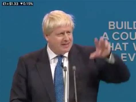 Boris Johnson speech: Conference body language reveals how ...