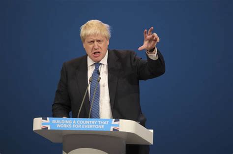 Boris Johnson speech pleases crowds but Theresa May stays ...