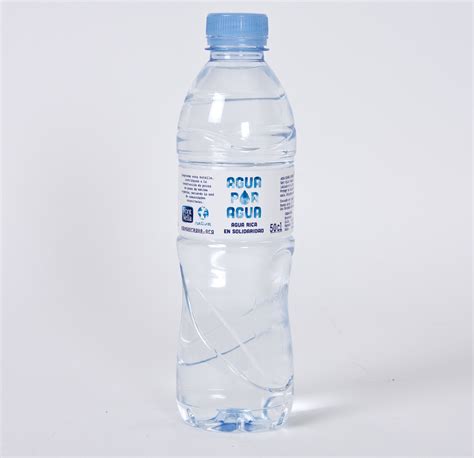 Botella solidaria de agua   Natura