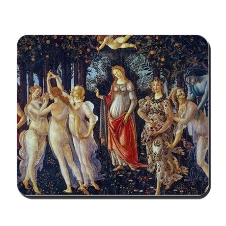 Botticelli: La Primavera Mousepad by OldMastersHDR