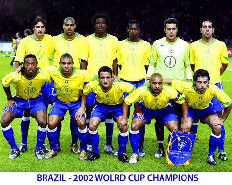 Brazil   2002 World Cup Champions, 8x10 Team Photo | eBay
