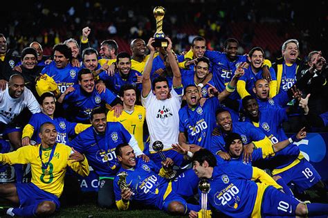 Brazil champions of FIFA Confederations Cup 2009 ...