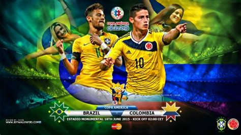 BRAZIL   COLOMBIA COPA AMERICA 2015   Football & Sports ...