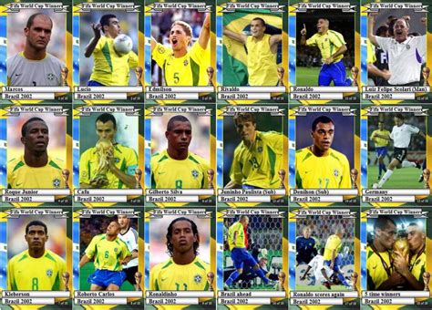 Brazil soccer squad 2002 cadillac