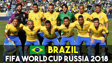 BRAZIL SQUAD FOR FIFA WORLD CUP RUSSIA 2018   YouTube