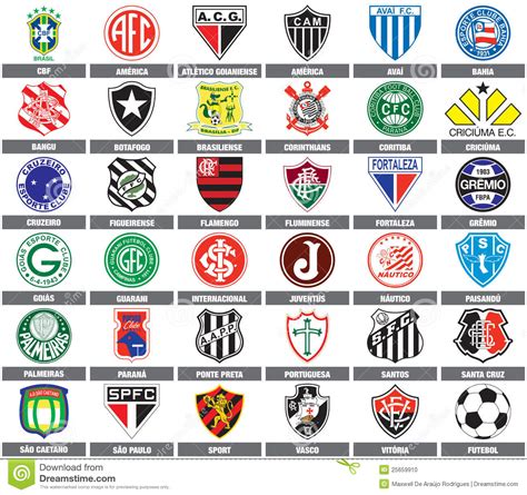 Brazilian Soccer Teams Editorial Image   Image: 25659910